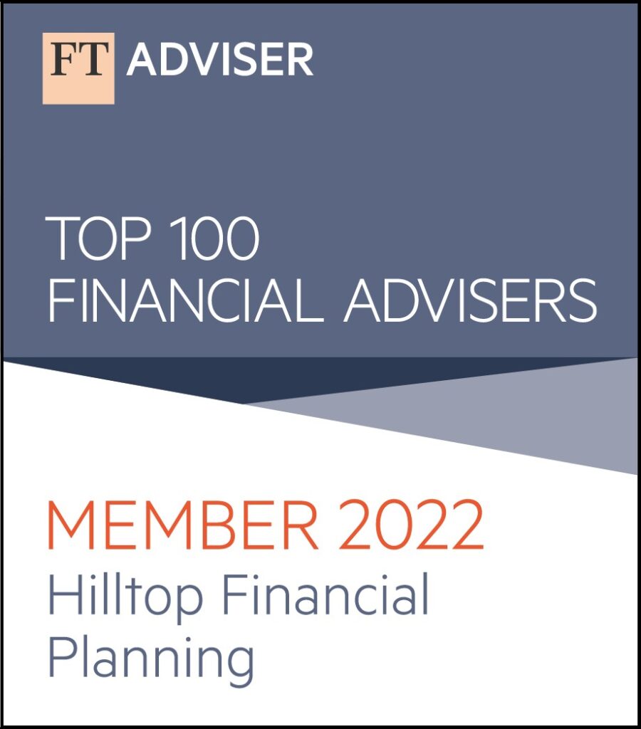 Hilltop Financial Planning Top 100 Financial Advisers In The UK.
